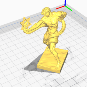 Wrestling the Serpent 3D – STL File